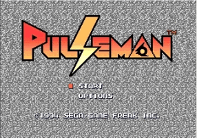 Pulseman (english translation) Title Screen